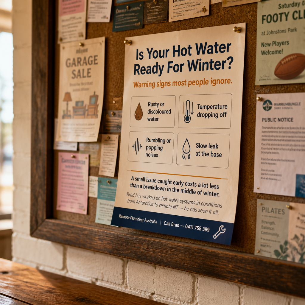 Hot Water System Warning Signs to Watch This Winter